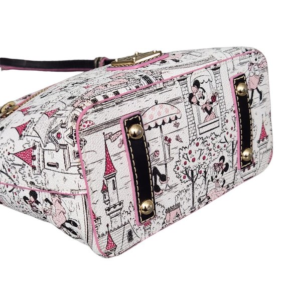 DOONEY & BOURKE DISNEY MINNIE THE MAIN STREET MOUSE CROSSBODY SHOULDER BAG - Picture 8 of 8